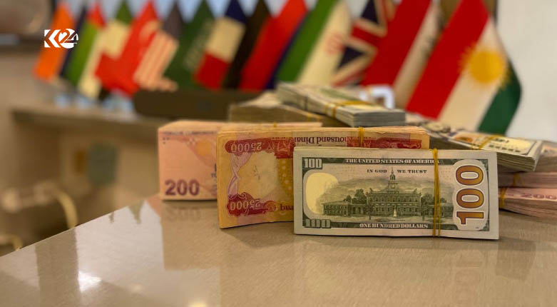 اسعار العملات الاجنبية والذهب في اسواق كوردستان